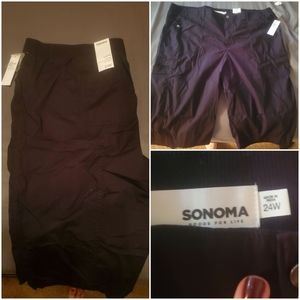 Sonoma Black Capris - 24W
